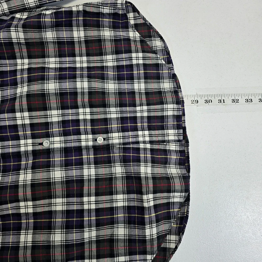 Kids Ralph Lauren Plaid Button Down‎ Shirt XL 18-20 Long Sleeve Casual School
